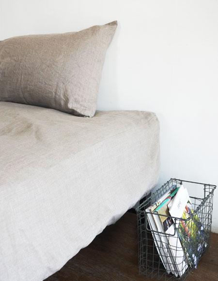 楽天市場】（fog linen work）リネンボックスシーツ シングル