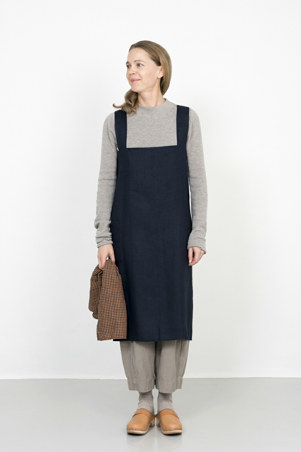 fog linen work LKA213-104 スクエアクロスエプロン *米国海軍*