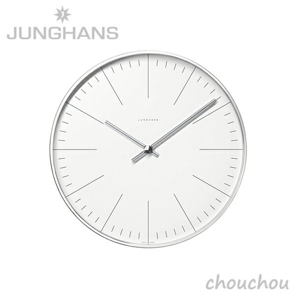 《全2種》JUNGHANS Max Bill wall clock 22糎 【ユンハンス マックス・大建築 ユングハンス 飾りつけ時辰儀 柱時計 ひな型雑貨 室内装飾 ウォール時辰儀 分かりやすい 数詞 伝達ルート number/line】