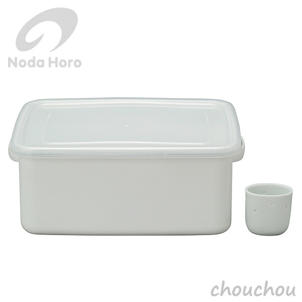 田琺瑯 ぬか漬けもの言う花l 水取入れ物付添 ノダホーロー Noda Horo 計画雑貨 竃元雑貨 野田ホーロー 台座一こま職能事項 溜めこむ容物 北欧 お漬物 漬け物 糠漬け ぬか床 糠床 日本製 Elkbabgi Com