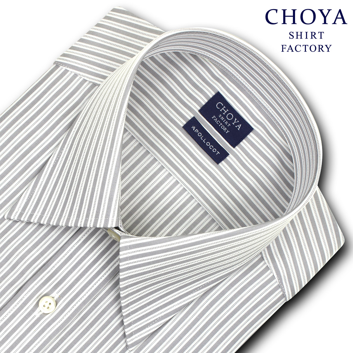 CHOYAシャツ Yシャツ 日清紡アポロコット 形態安定 メンズ FACTORY CHOYAシャツ Yシャツ 日清紡アポロコット 形態安定 メンズ FACTORY