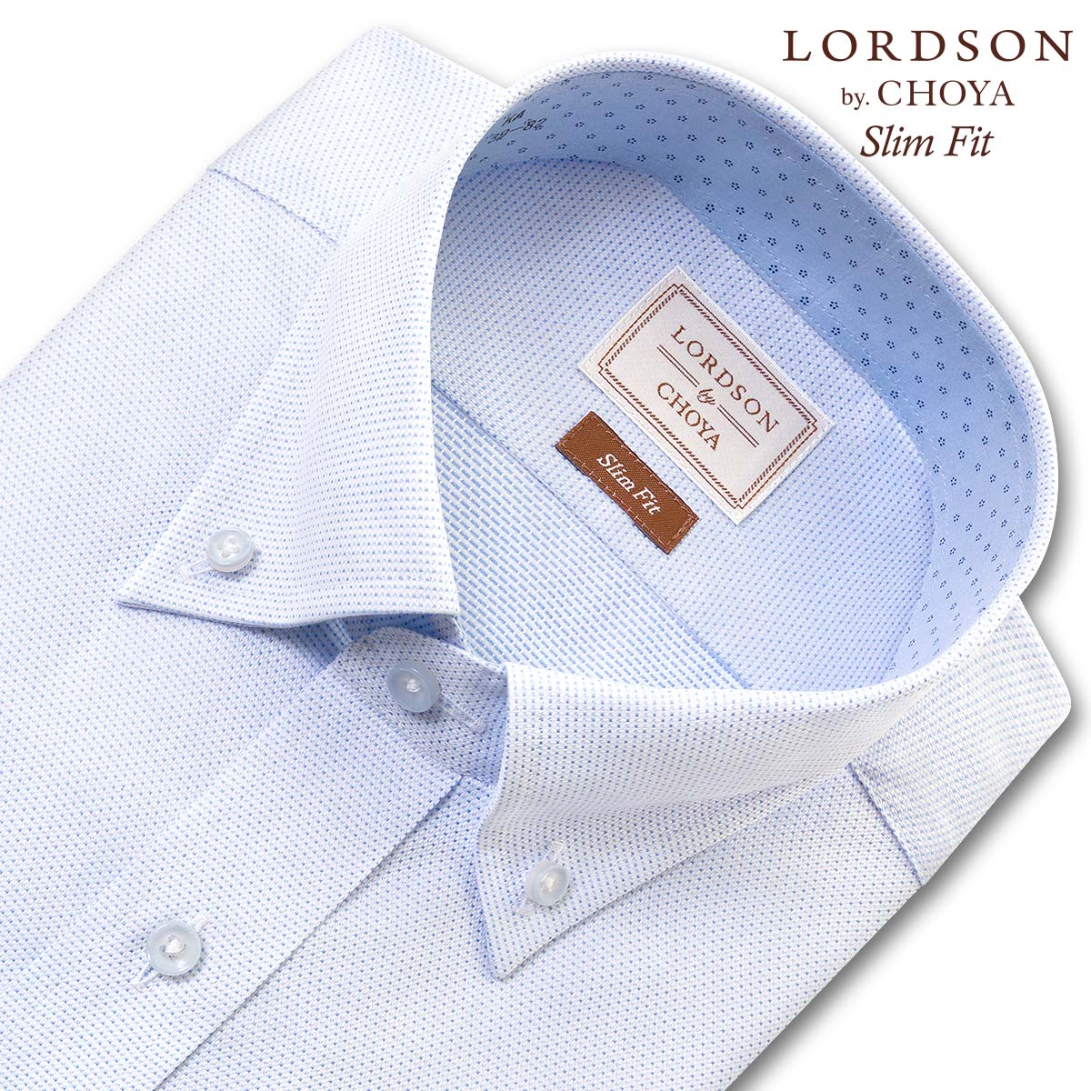 国際ブランド 楽天市場 Lordson By Choya Slim Fit 長袖 ワイシャツ メンズ ボタンダウン 形態安定加工 ブルードビー 青 水色 スリムフィット 綿１００ Choya シャツ 最適な材料 Www Teckborn Com