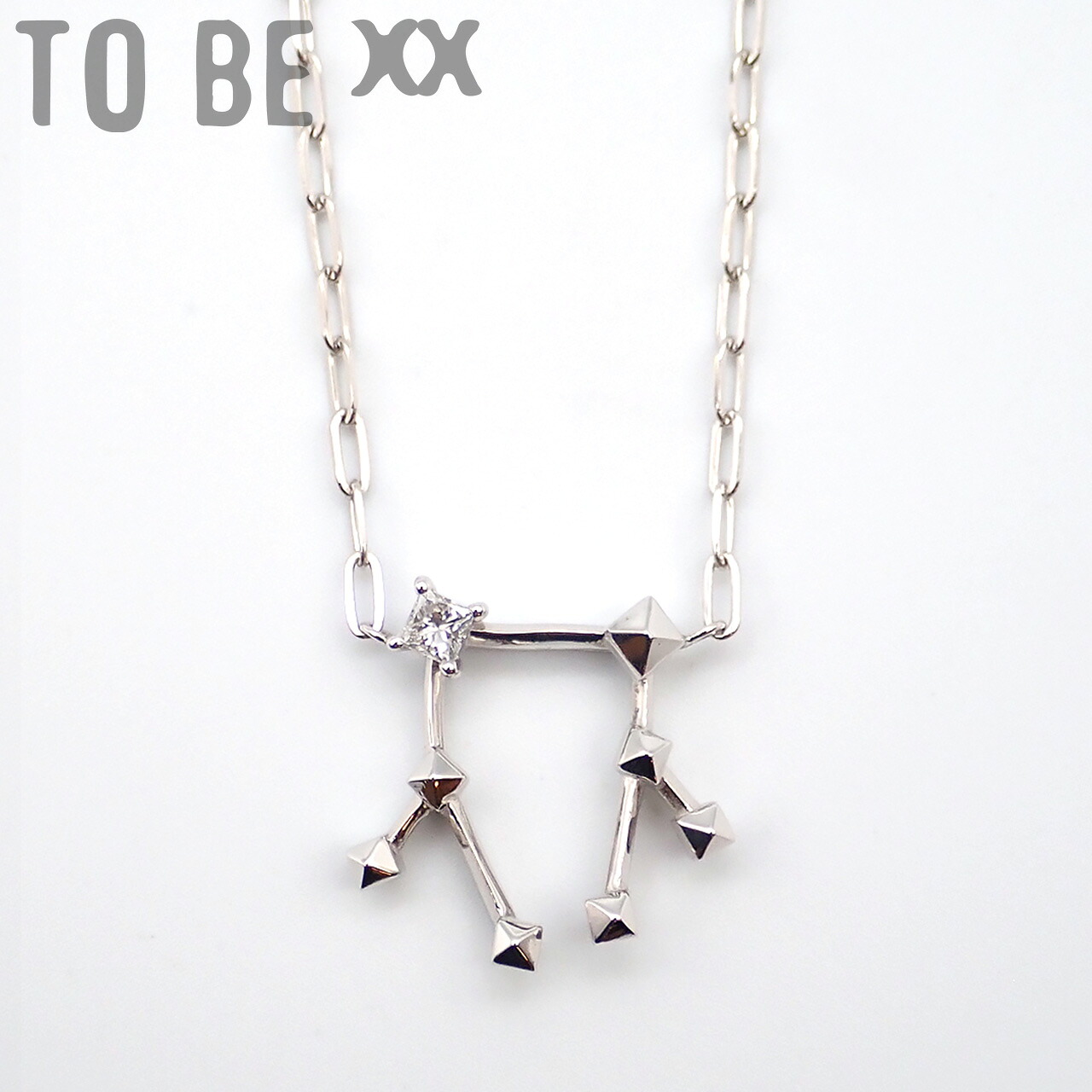双生児座 Necklace 1point Diamond / K18WG