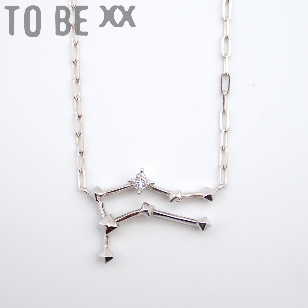 乙女座 Necklace 1point Diamond / K18WG