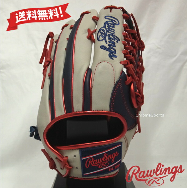 Rawlings - 美品　ローリングス限定モデル　一般軟式　外野手用グラブ　グローブ Rawlings 【新品】 ローリングス 軟式グローブ / 内野手用 無料