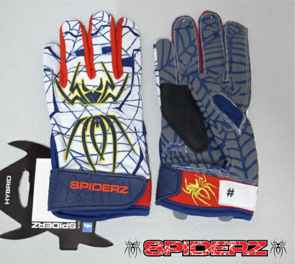 バッティング手袋 楽天市場】スパイダーズ Spiderz 一般バッティング手袋 大人用