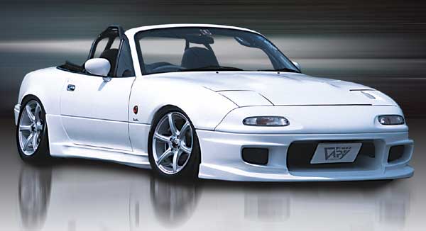 ロードスター NA6CE,NA8C フロントバンパースポイラー Type-N WINDINGDANCER ガレージベリー|クロノコーポレーション店