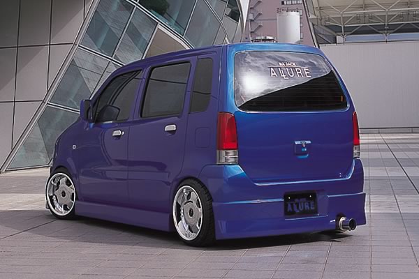 楽天市場】ワゴンR RR MC系 リアアンダースポイラー MC22S
