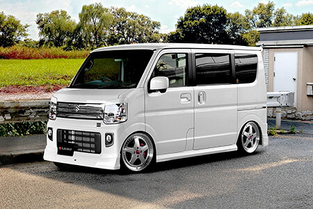 エブリィワゴン DA17W フロントハーフスポイラー アスリートS K-BREAK/ケイブレイク