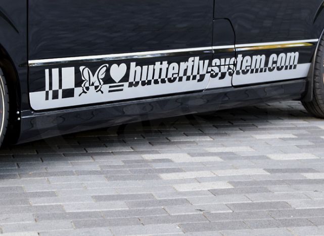 エブリィバン　17V　サイドステップ　GLANZ Butterfly System/バタフライシステム