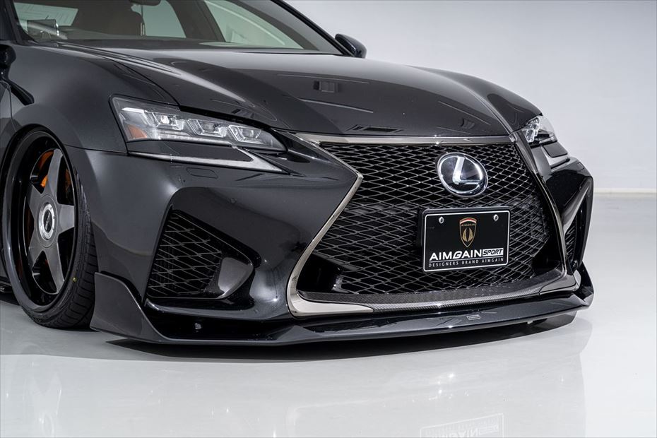 レクサス　GS F　URL10 フロントアンダースポイラー　SPORT　AIMGAIN/エイムゲイン