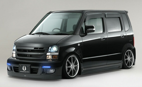 楽天市場】ワゴンR MH21S フロントグリル ランドリュウLUX 乱人