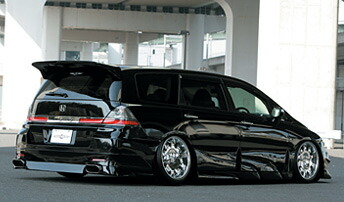 オデッセイ Rb1 2 後期 エアロ 評価一組 アフェクション アルティメットシリーズ Rosadiy De