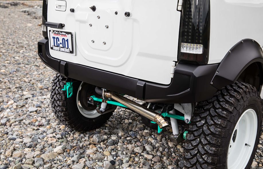 jb23ジムニーリアバンパー ジムニー JB23 リアバンパー H10/10〜 FRP 未塗装 社外品 JIMNY