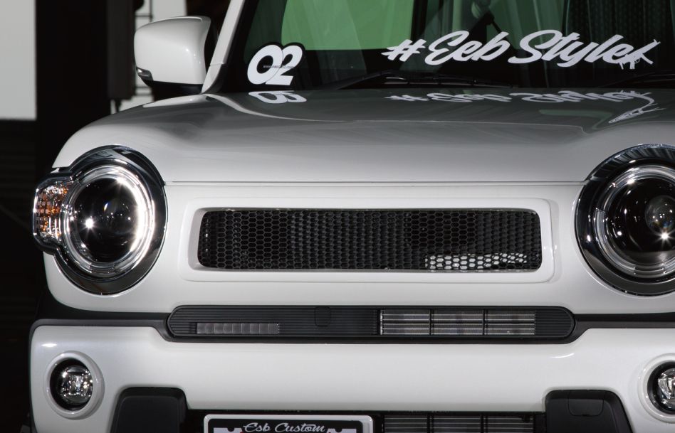 新型ハスラー MR52S MR92S メッシュグリル&コンデンサメッシュ板