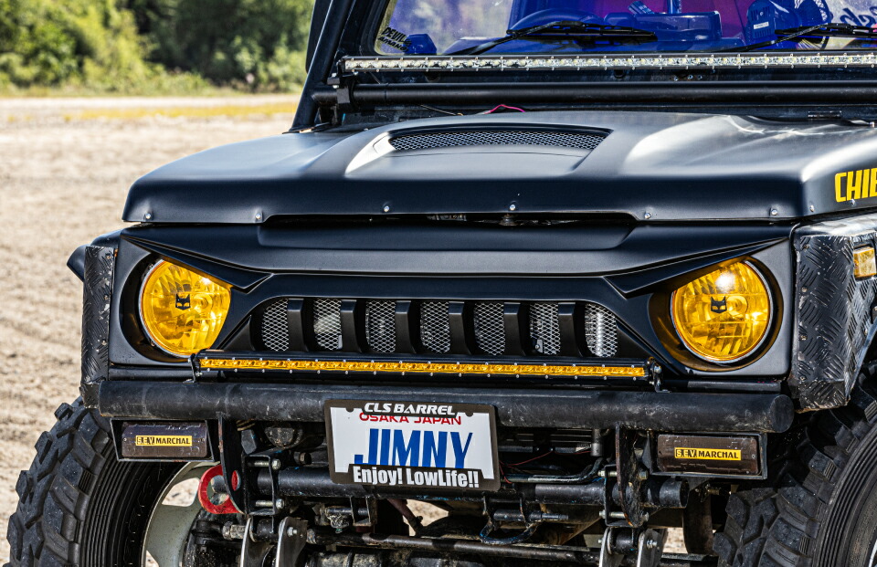 ジムニー JA11 フロントグリル 楽天市場】ジムケンタックジムニー JA11 TAC フロントグリル