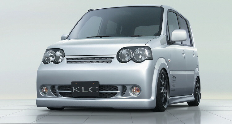 ムーヴカスタム L150系 MC前 エアロ2点セット KLC ROKET｜クロノコーポレーション店
