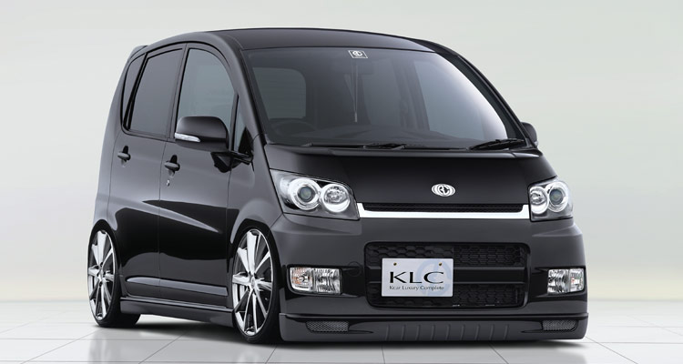 ムーヴカスタム L175/185 MC前 フロントハーフスポイラー KLC Premium Sports