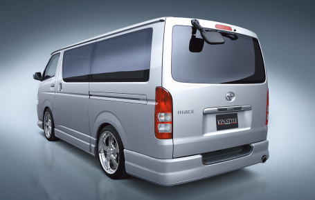 ハイエース KDH200V/TRH200V リアハーフスポイラー URBAN ケンスタイル
