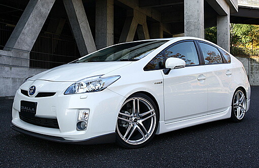 プリウス ZVW30 前期 フロントリップスポイラー(カーボン製) SPORTIVO ジアラ