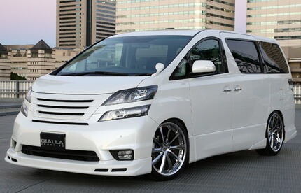 ヴェルファイア ANH2#W/GGH2#W フロントハーフスポイラー SPORTIVO ジアラ