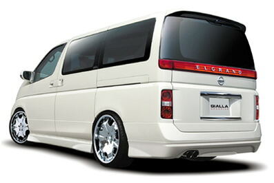 エルグランド E51 MC後 リアハーフスポイラー SPORTIVO ジアラ