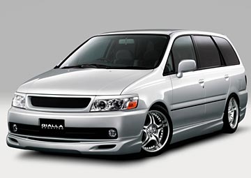 バサラ U30 フロントハーフスポイラー SPORTIVO ジアラ