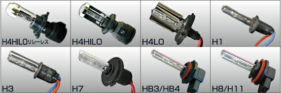 HID ライティングユニット 12V-35W H4 HI LOW 【Yellow Spark 3000K