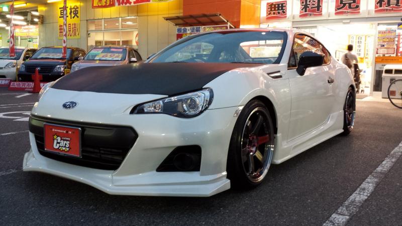 週間売れ筋 BRZ ZC6 フロントリップスポイラー FRP 塗装済 GT-LIP