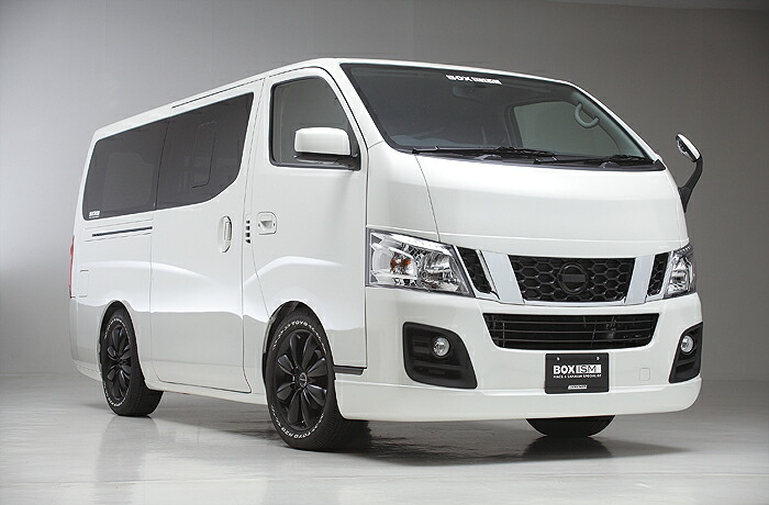 キャラバン NV350 フロントハーフスポイラー Type1 ボクシースタイル
