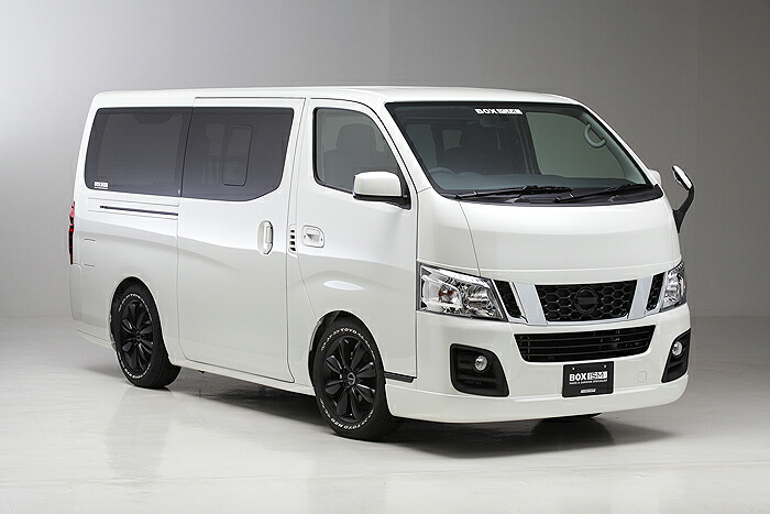 キャラバン NV350 ユーロダクト 塗装済 ボクシースタイル