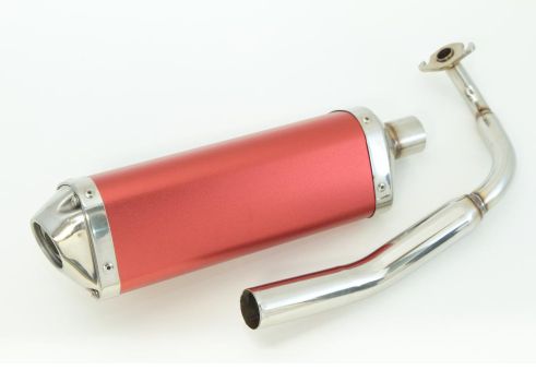 マフラー splendid triangle sport レッド 【メーカー品番：1103124】 RinParts/リンパーツ｜クロノコーポレーション店