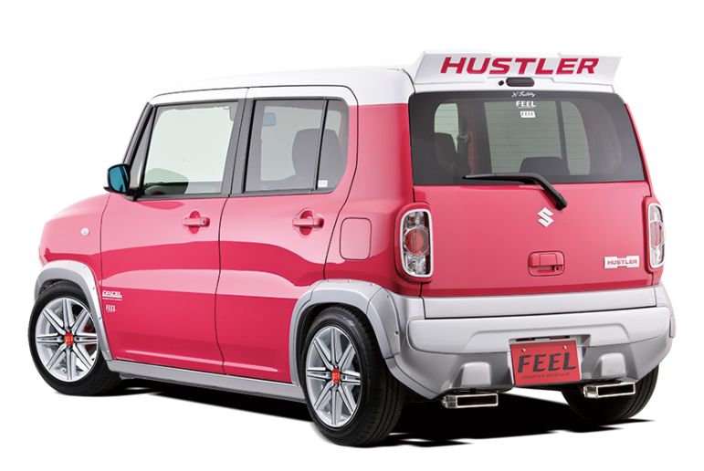 ハスラー MR31S リアウイング FEEL OVER HUSTLER Series FEEL/フィール|クロノコーポレーション店