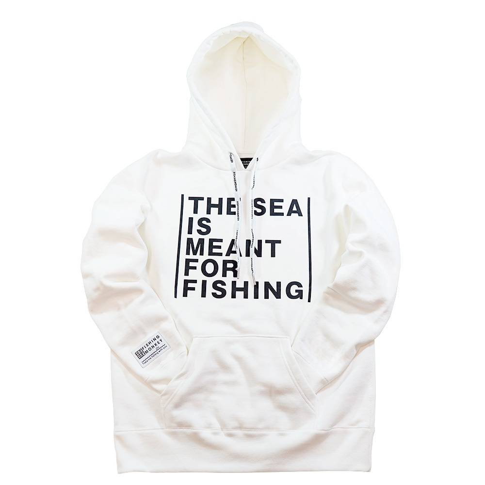 マキシムフーディー WHITE フィッシングモンキー/FISHING MONKEY｜クロノコーポレーション店