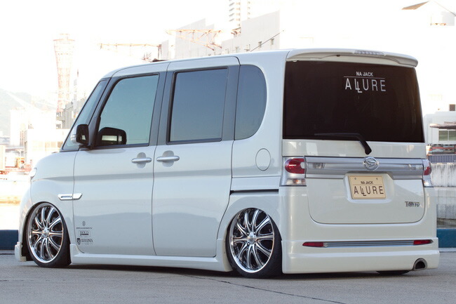 楽天市場】タントカスタム L375S/385S 後期 リアスポイラー アリュール