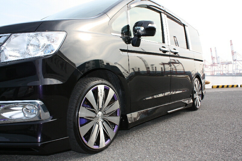 楽天市場】ステップワゴンスパーダ RK 前期 サイドステップ 塗装済