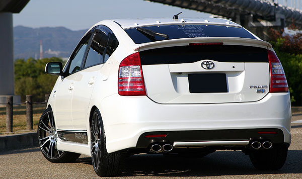 『psi』 NHW20 プリウス リアバンパーアンダースポイラー psi』 NHW20 プリウス リアバンパー 3Q3 レッド H16年式 プリウス