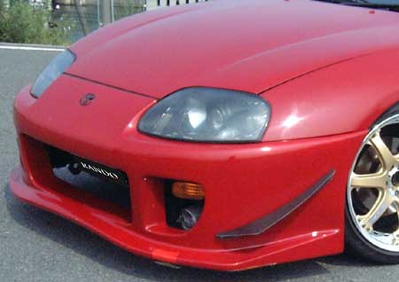 楽天市場】スープラ 80 フロントバンパースポイラー ランド