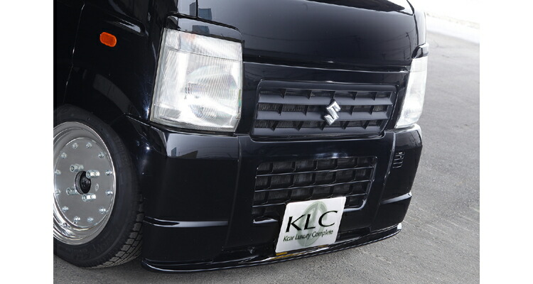 キャリイ DA63T フロントアンダーリップ カーボン 雷心愚 KLC ケーエルシー