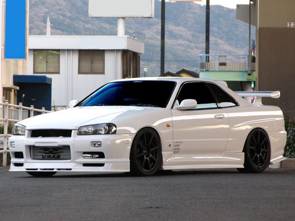 楽天市場 R34 スカイラインクーペ フロントバンパー ユーラス スカイライン Er34 2ドア フロントバンパー Type R Partsisland