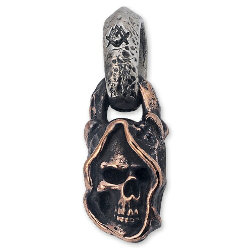 【ACE METAL WORKS エースメタルワークス PENDANT ペンダント】グリムエースペンダント/コパーw/925ベイル【送料無料】|CHRONO店