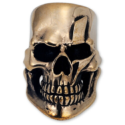 【ACE METAL WORKS　エースメタルワークス　RING　リング】エースボルトラージスカルリング/コパー【送料無料】