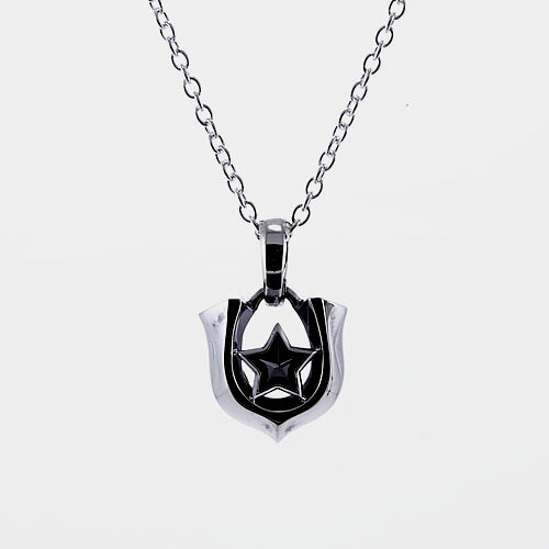 【KING LIMO キングリモ Pendant ペンダント】クラシックスターペンダントw/ブラックCZ【送料無料】|CHRONO店