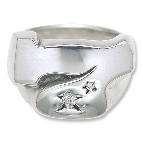 【KING LIMO　キングリモ　Ring　リング】ラッキーリングw/CZ【送料無料】｜CHRONO店 24,992円