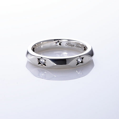 【KING LIMO キングリモ Ring 輪っか】ドリームラバーリングw/CZ【貨物輸送無料】