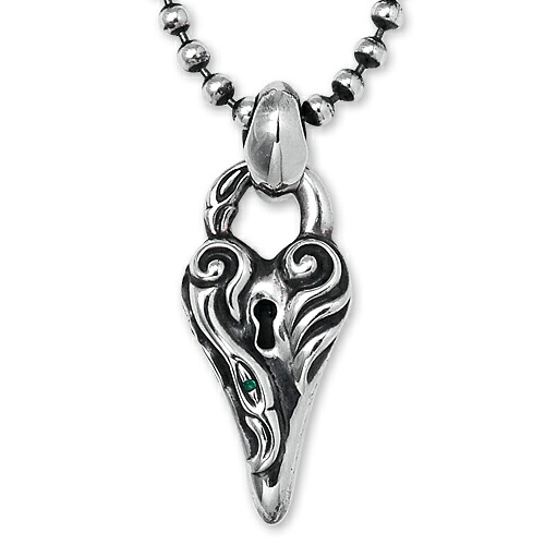 【LONE ONES　ロンワンズ　レナードカムホート　Pendant　ペンダント】スワンダイブペンダント/ミディアムw/MFフック＆ボールチェーンw/エメラルド【送料無料】 78,408円