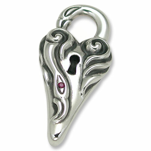 【LONE ONES ロンワンズ レナードカムホート Pendant シャンデリヤ】スワンダイブペンダント/ラージw/ルビー【貨物輸送無料】 ネックレス・ペンダント-メンズジュエリー・アクセサリー