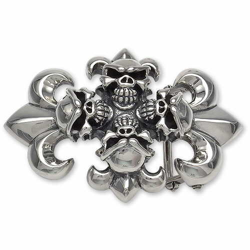【TRAVIS WALKER DOUBLE CROSS トラヴィスワーカー ダブルはりつけ台 バックル】スピードクロスベルトバックル【貨物輸送無料】