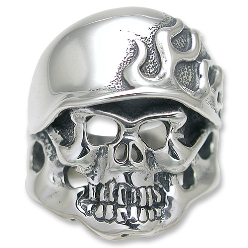 【TRAVIS WALKER　DOUBLE CROSS　トラヴィスワーカー　ダブルクロス　Ring　リング】フレイムヘルメットリング【送料無料】