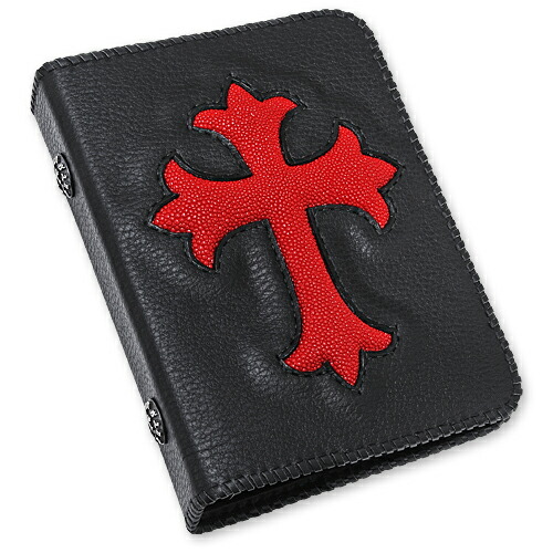 VAN AMBURG LEATHERS(ヴァンアンバーグレザーズ)：Day Planner/Cowhide w/Cross Inlay(デイプランナー/牛皮w/クロスインレイ)
